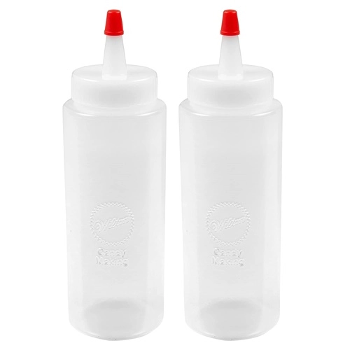 Butelka dekorator do tortu butelki do nasączania biszkoptu 177 ml Wilton zestaw 2 sztuk
